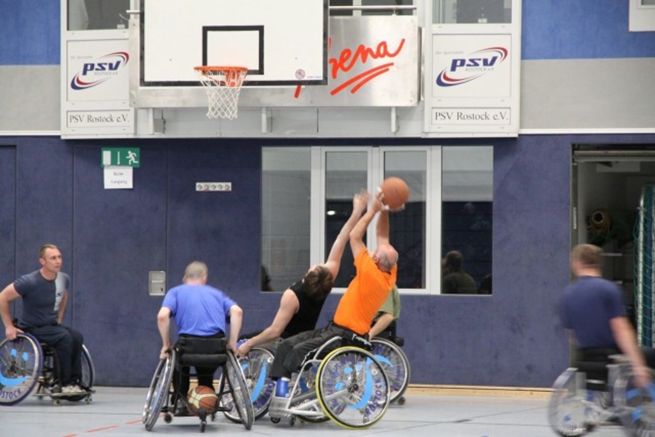 Die Nordic Bulldogs beim Training