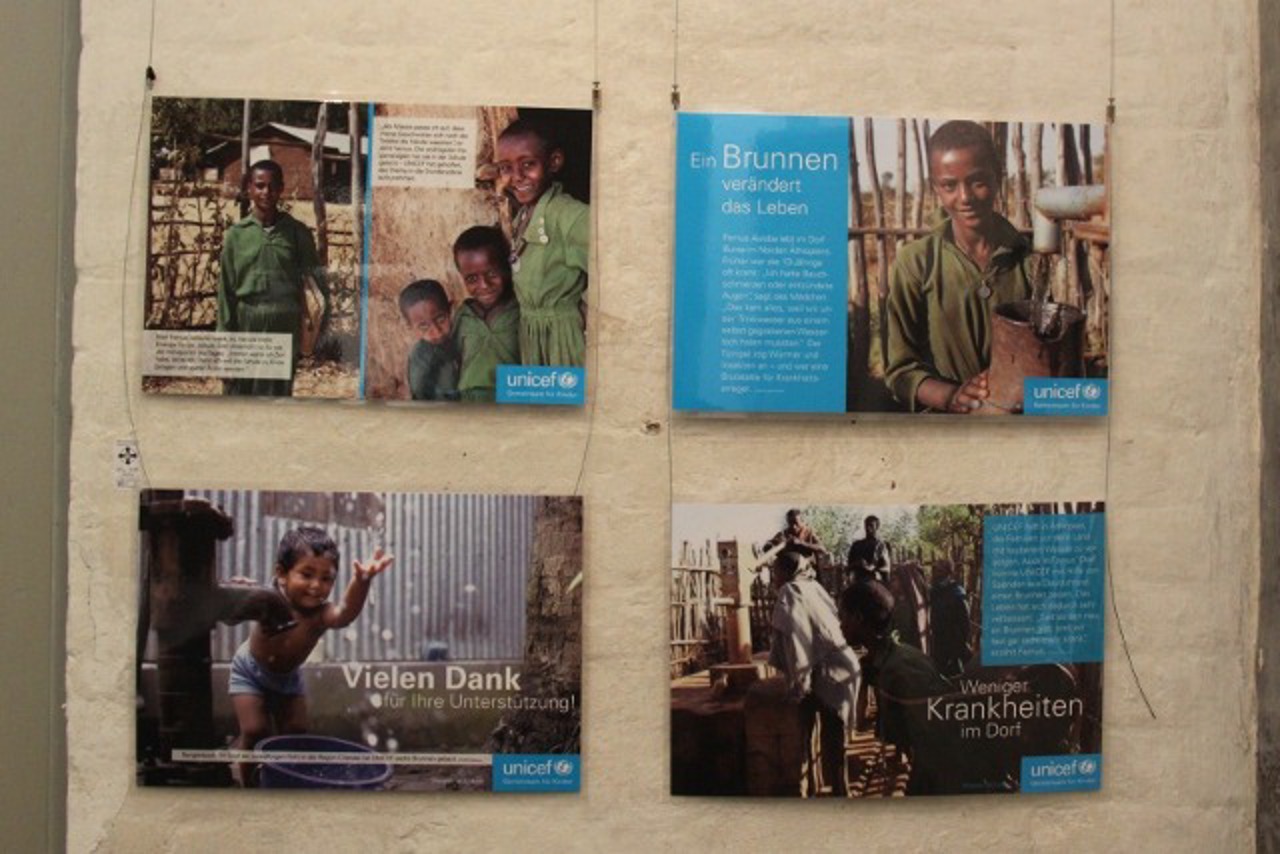 UNICEF-Ausstellung in der Marienkirche