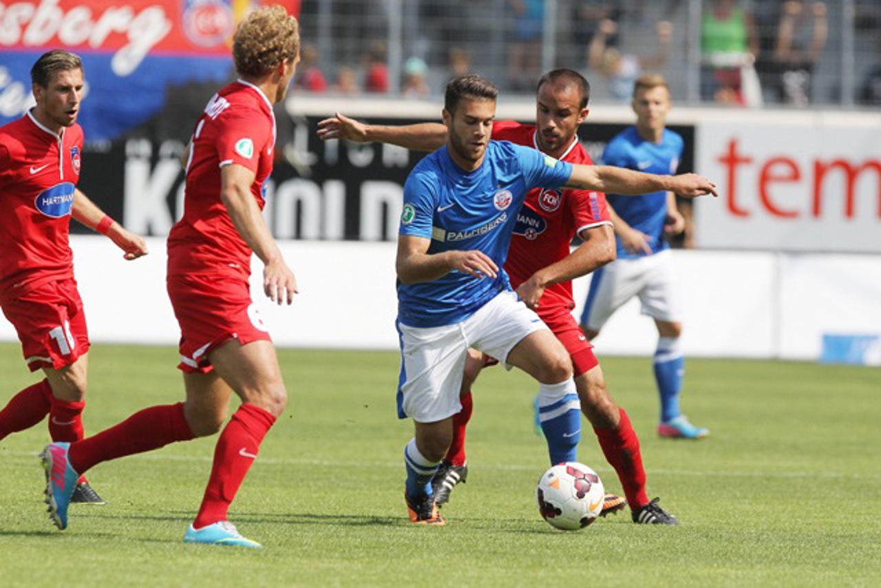 Hansa Rostock unterliegt Heidenheim mit 0:2