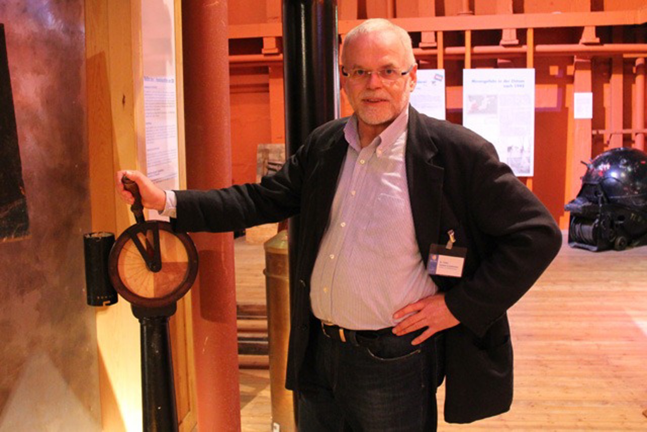 Leiter des Schiffbau- und Schifffahrtsmuseum Peter Danker-Carstensen