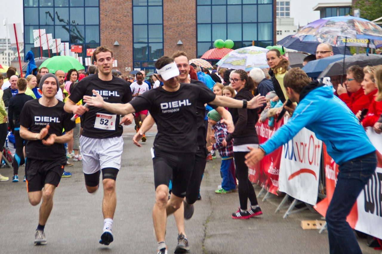 Diehl Aerospace beim Zieleinlauf