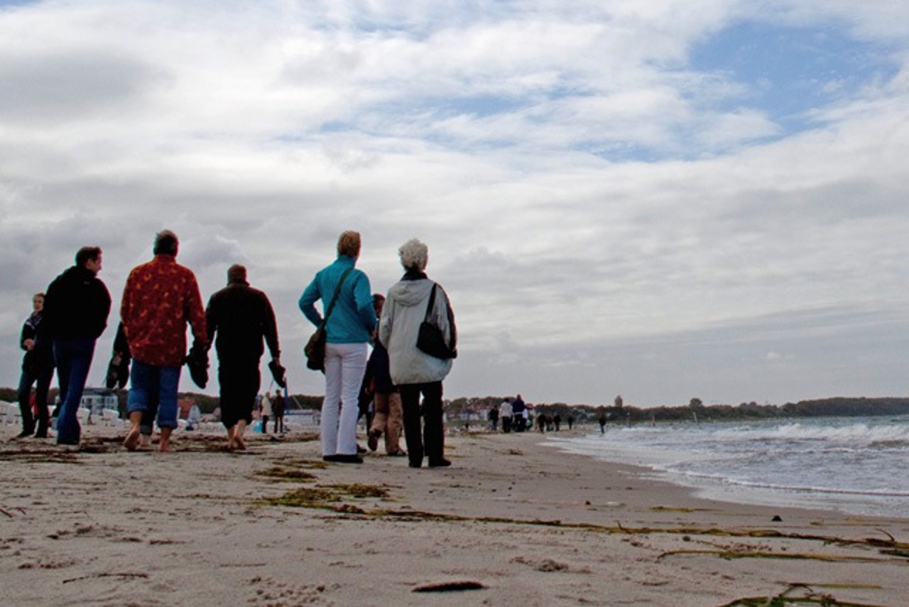 Eröffnung der Eisbade-Saison 2010 in Warnemünde