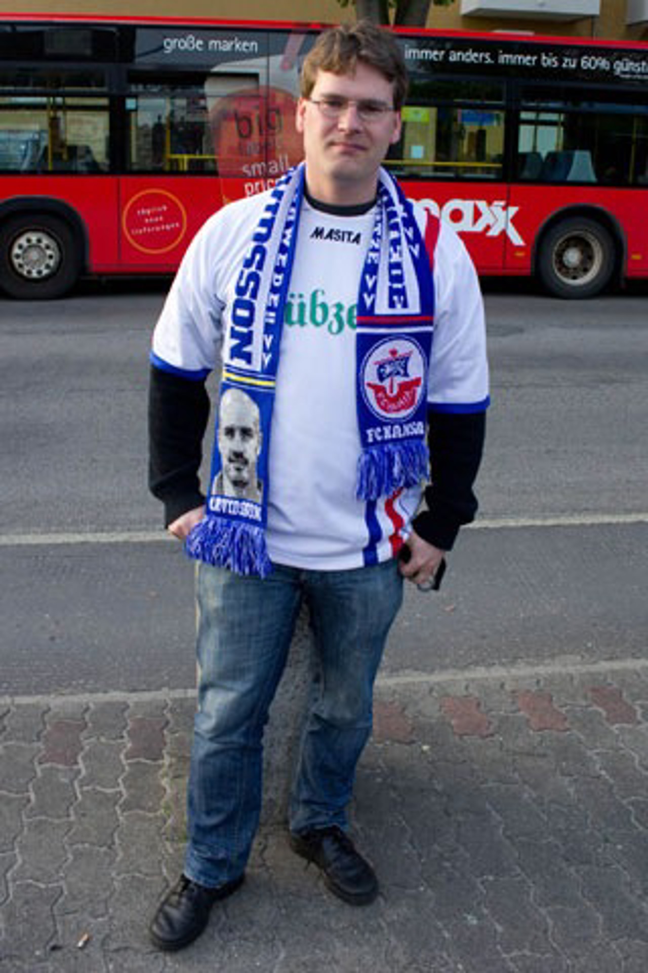 FC Hansa-Fan Mario Dibowski