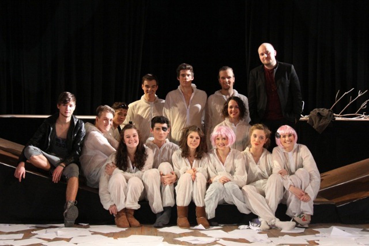 Freie Theater Jugend mit Leiter Christof Lange