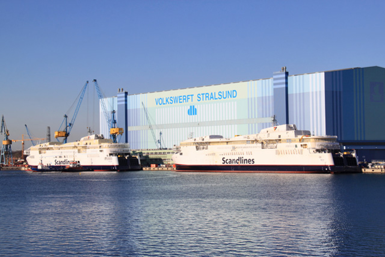 Die neuen Scandlines-Fähren „Berlin“ und „Copenhagen“