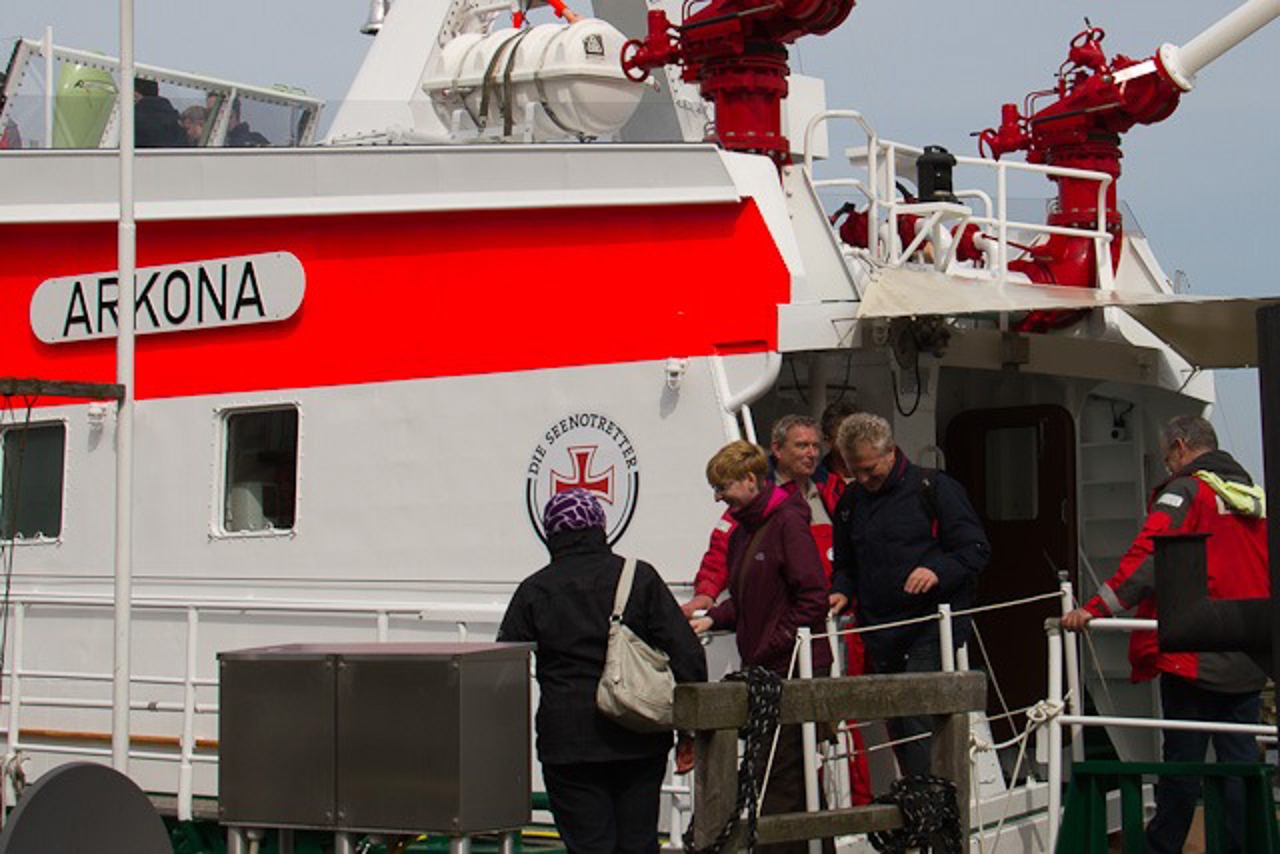 Openship auf dem Seenotkreuzer Arkona