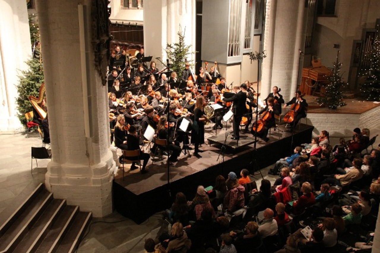 Das F.S.O.R. bei ihrem Winterkonzert in der Nikolaikirche