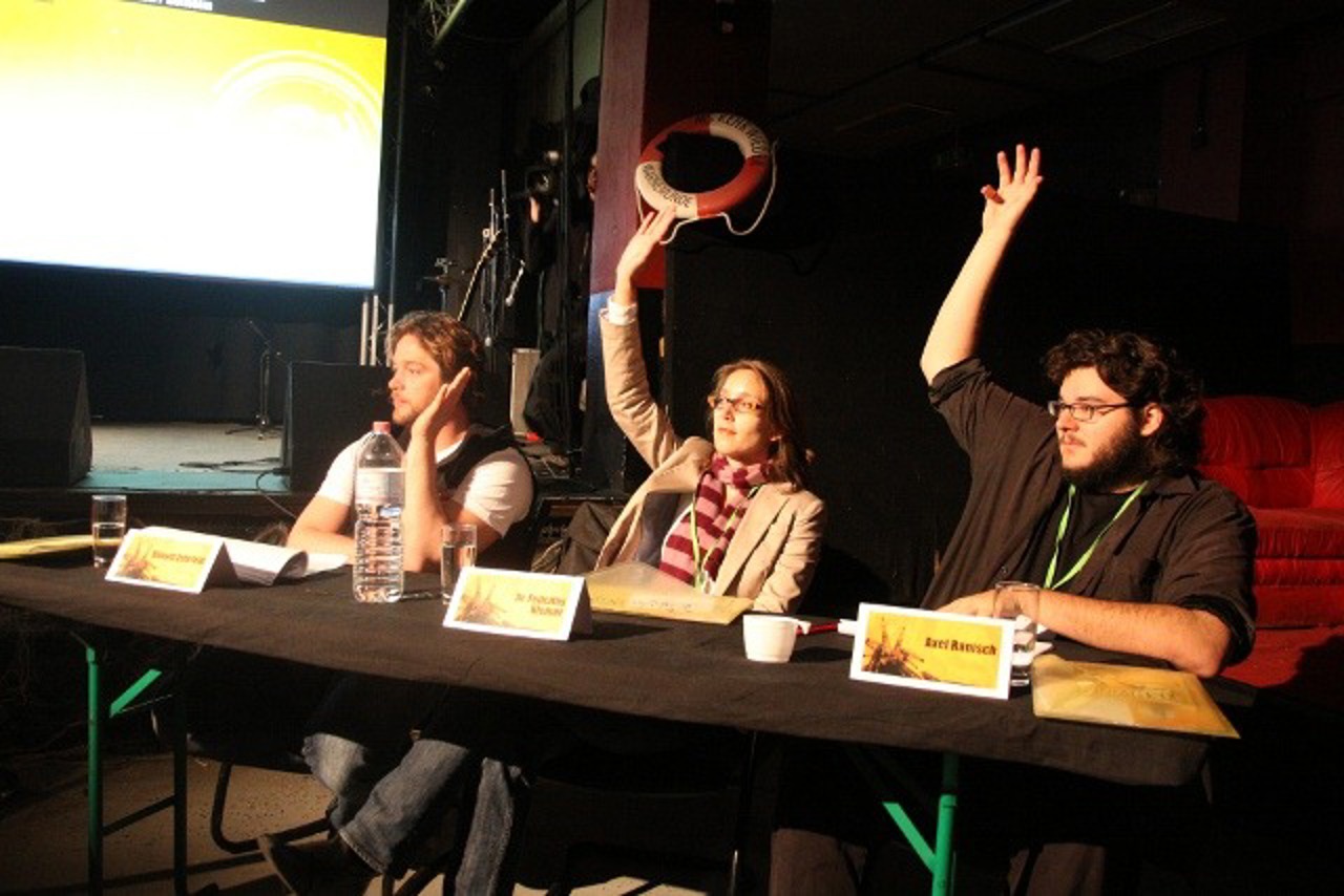 Die Jury:Ronald Zehfeld, Felicitas Kleiner, Axel Ranisch