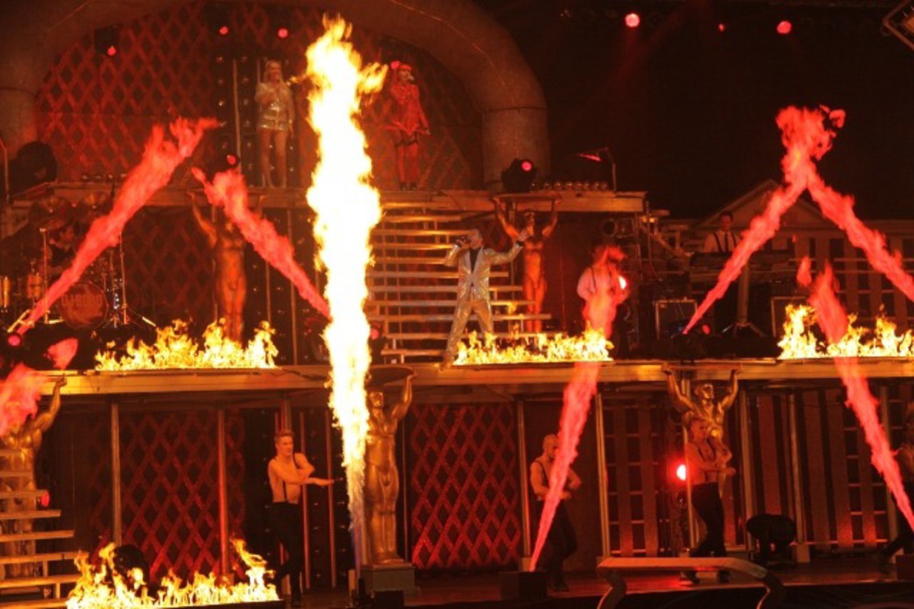 Feuer wie bei Rammstein