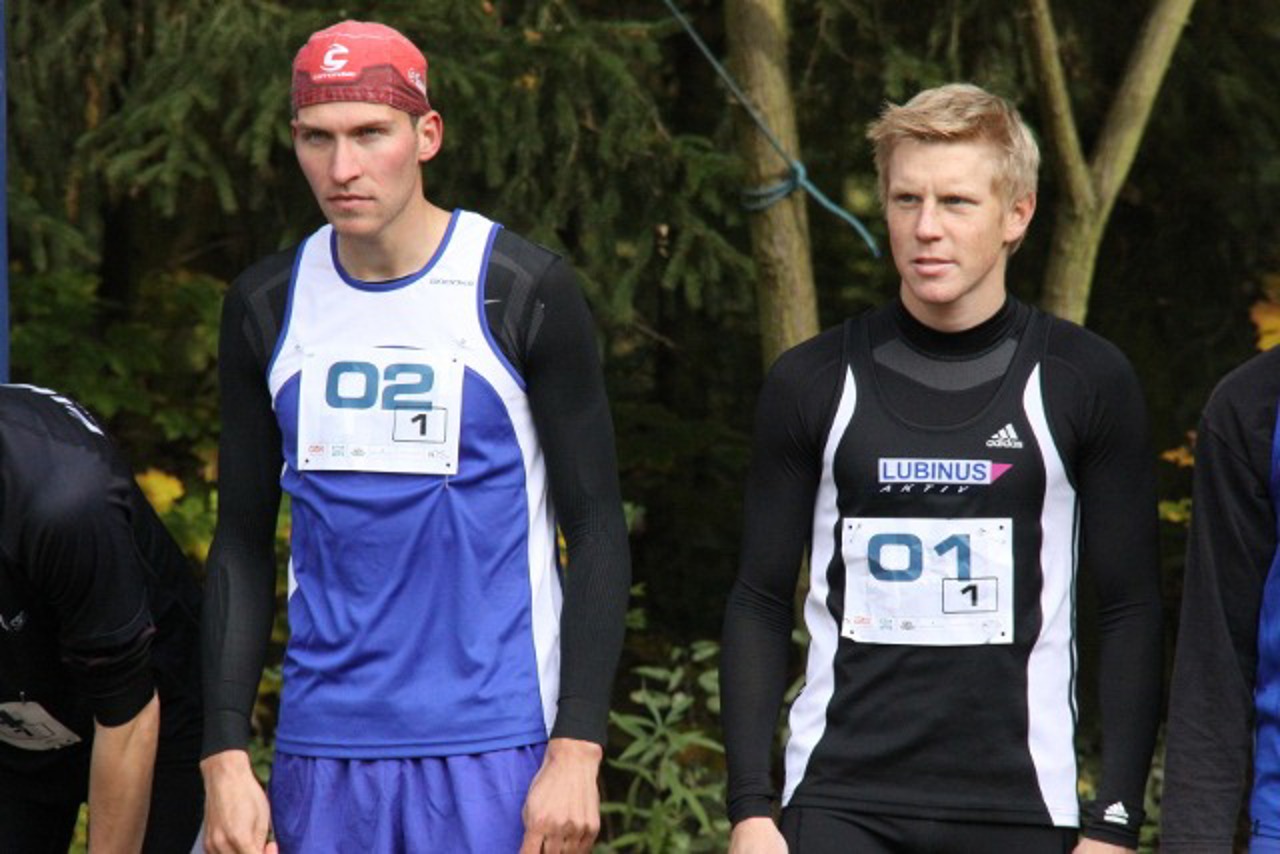 Tom Schlegel und Steffen Uliczka beim Start