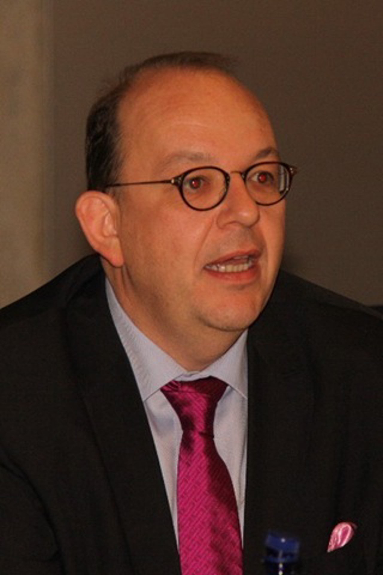 Denis Scheck in der Uni-Bibliothek Rostock