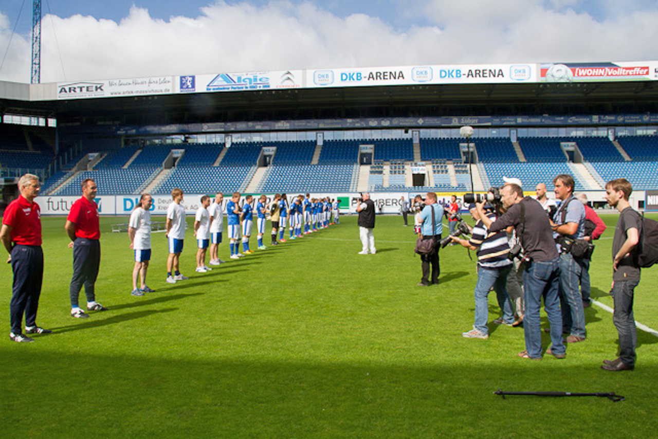 Fototermin beim FC Hansa Rostock - Saisonstart 2013/14