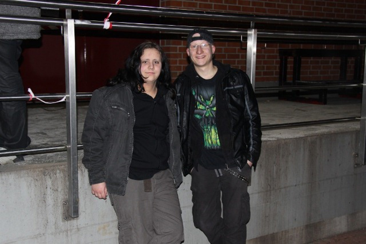 Die Fans Michael und Peter
