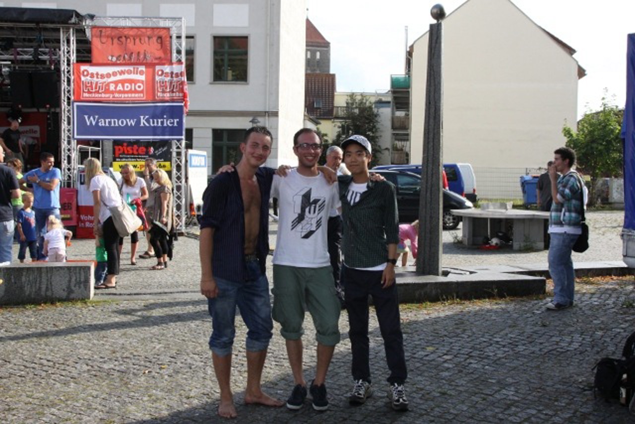 Alexander Agafonov, Ivan Makarov und Joong Won