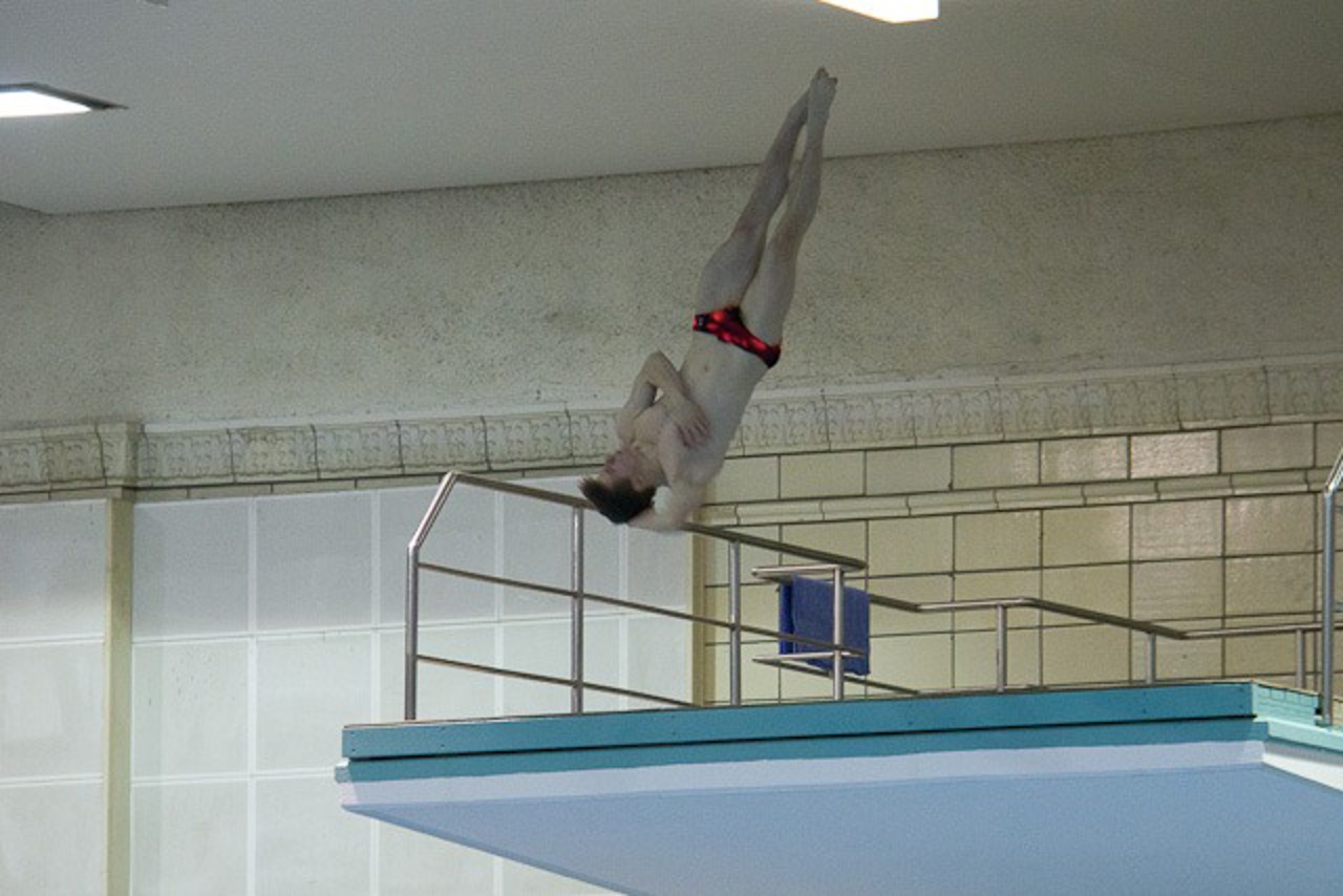 Turmspringer Martin Wolfram