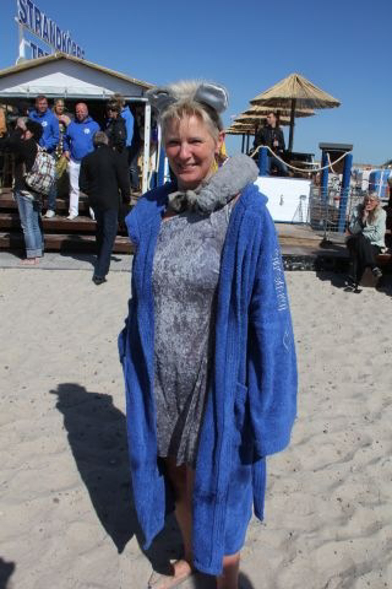 Heike Hamann von den "Cumlosener Brackratten"