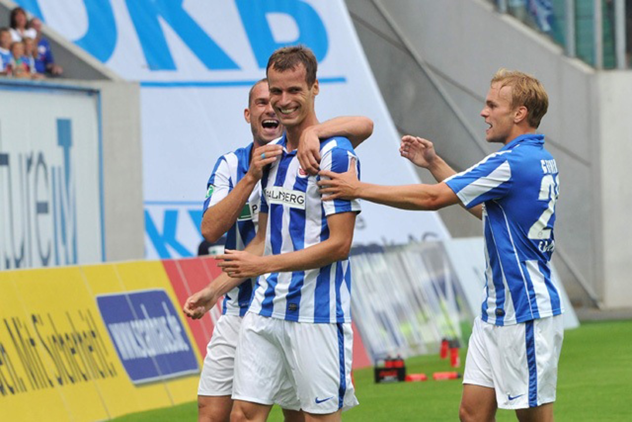 Rick Geenen lieferte die Vorlage, Ondrej Smetana vollendete zum 2:0 für Hansa Rostock