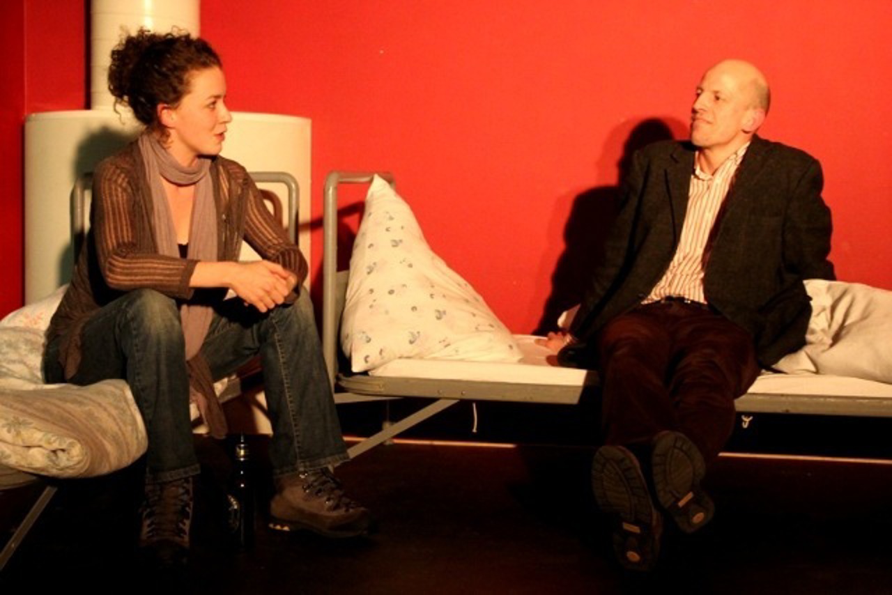Caroline Erdmann und Marc Steinbach im Theater am Stadthafen