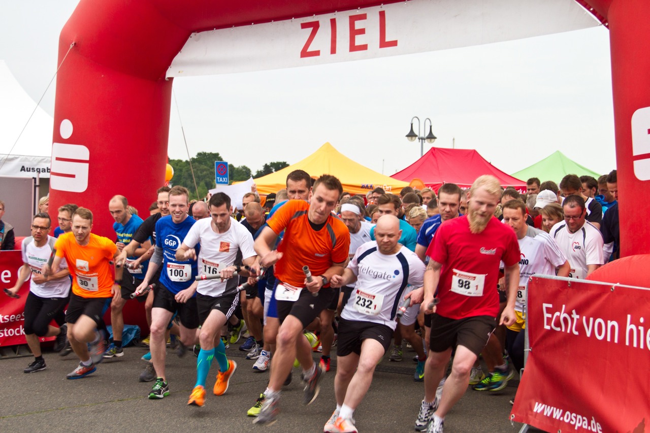 Start zum Firmenlauf 2015