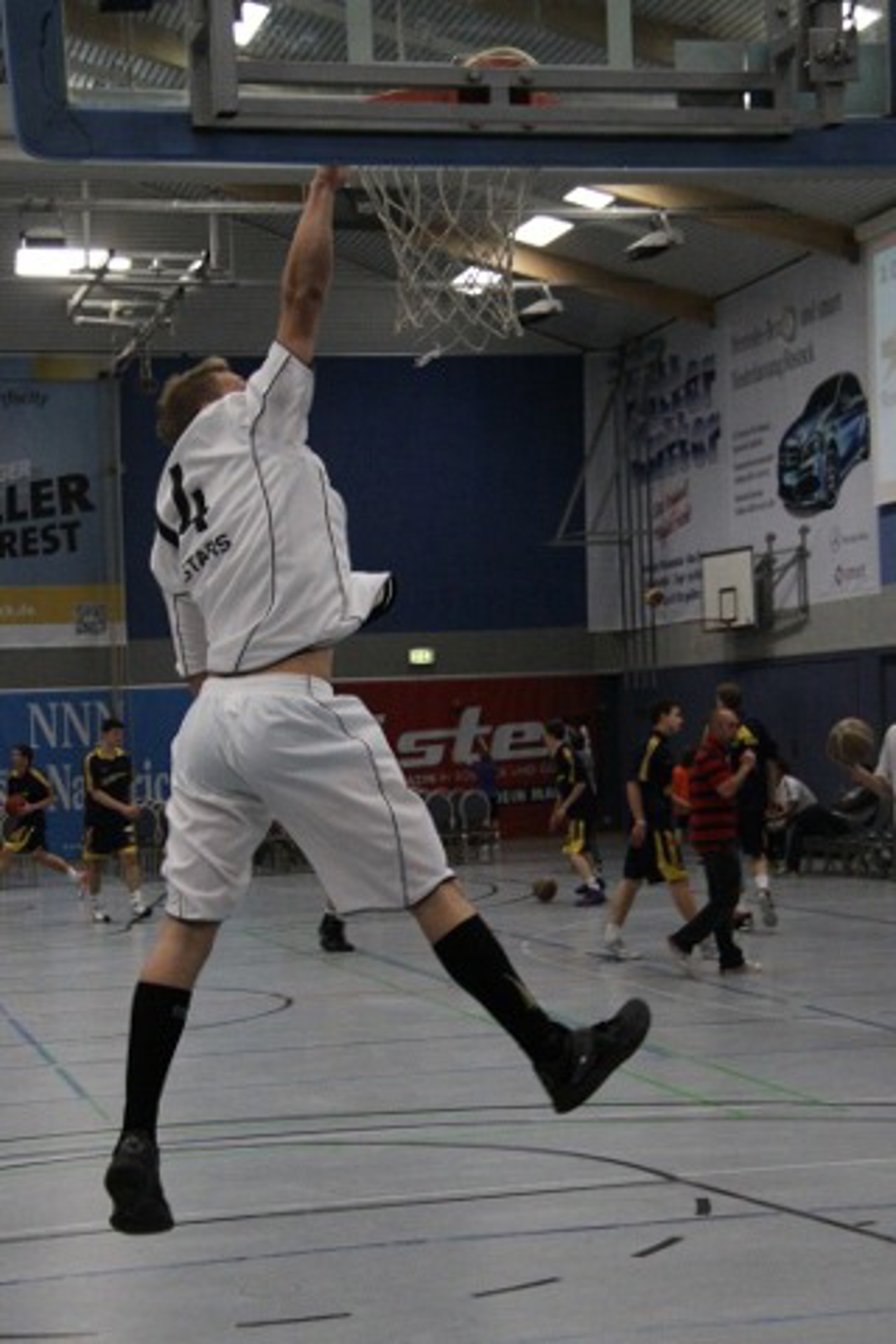 Fabian Peter beim Dunk