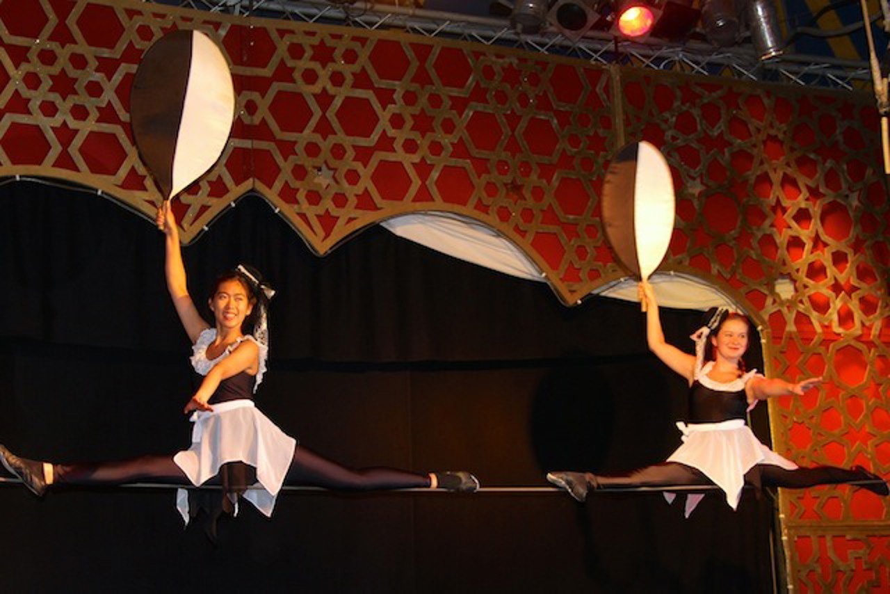 Seillaufen im Circus Fantasia