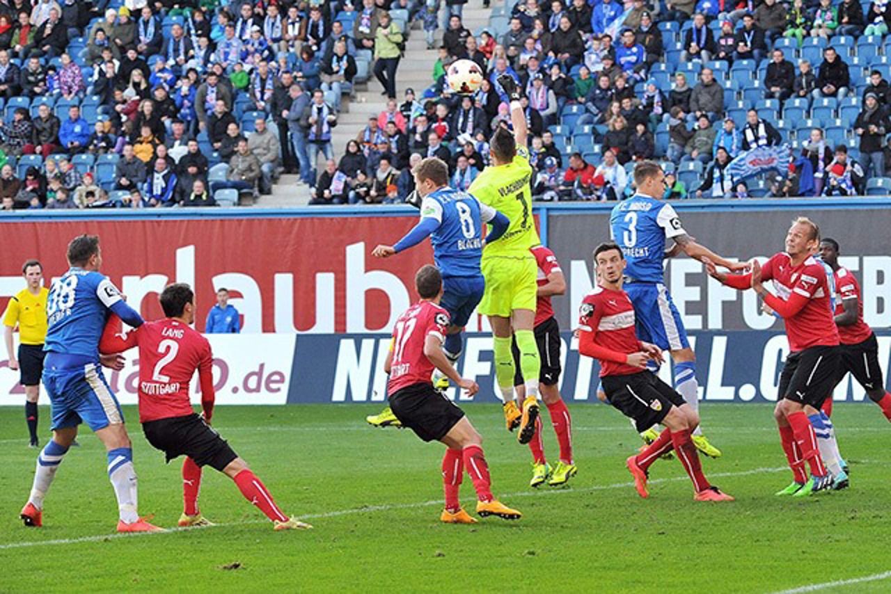 Hansa Rostock besiegt den VfB Stuttgart II mit 4:1