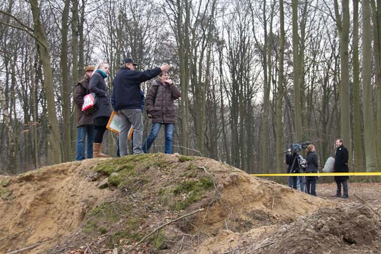 Baufeldbesichtigung für Pressevertreter