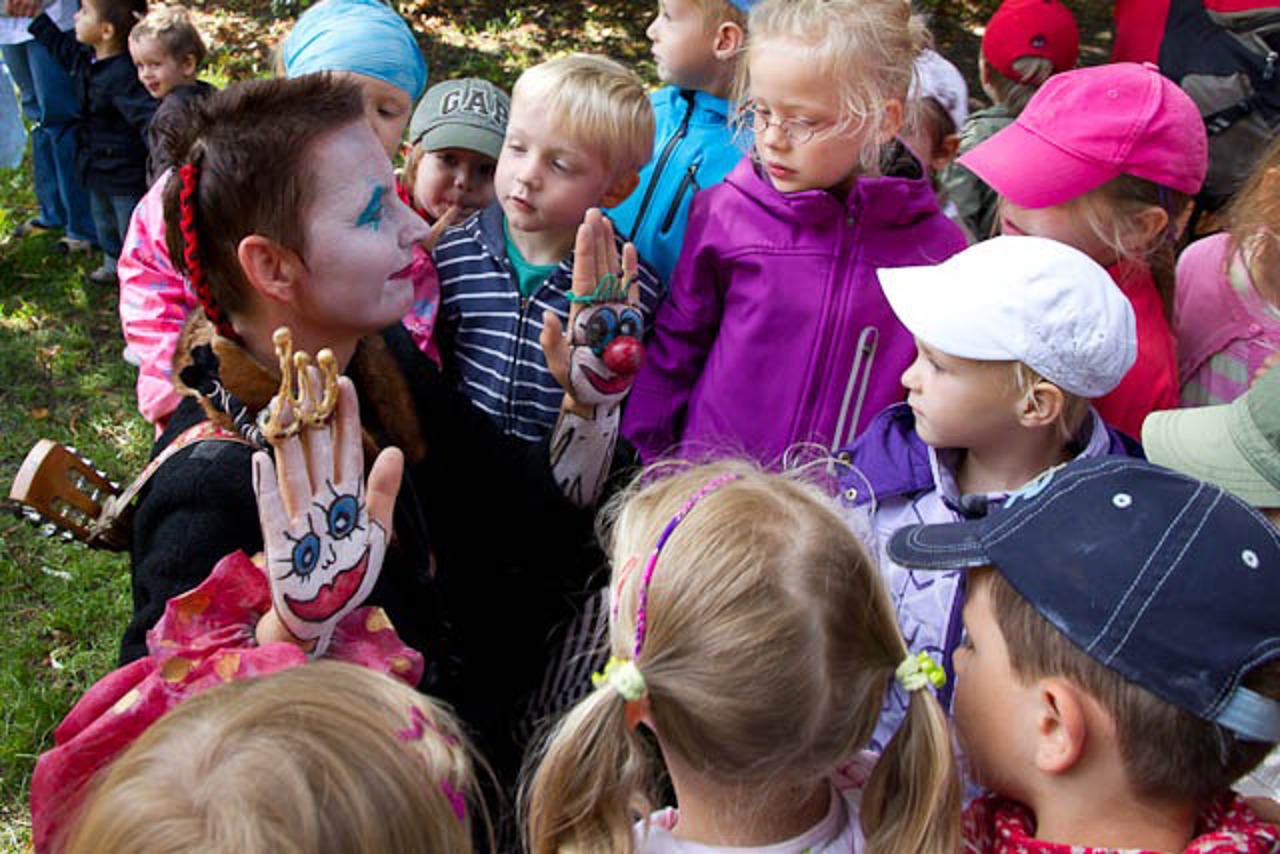 Puppentheater im Klostergarten