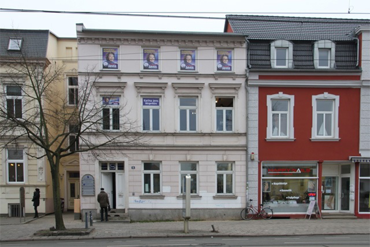 Bürgerbüro von Karina Jens zur OB-Wahl 2012 in der Richard-Wagner-Straße 15