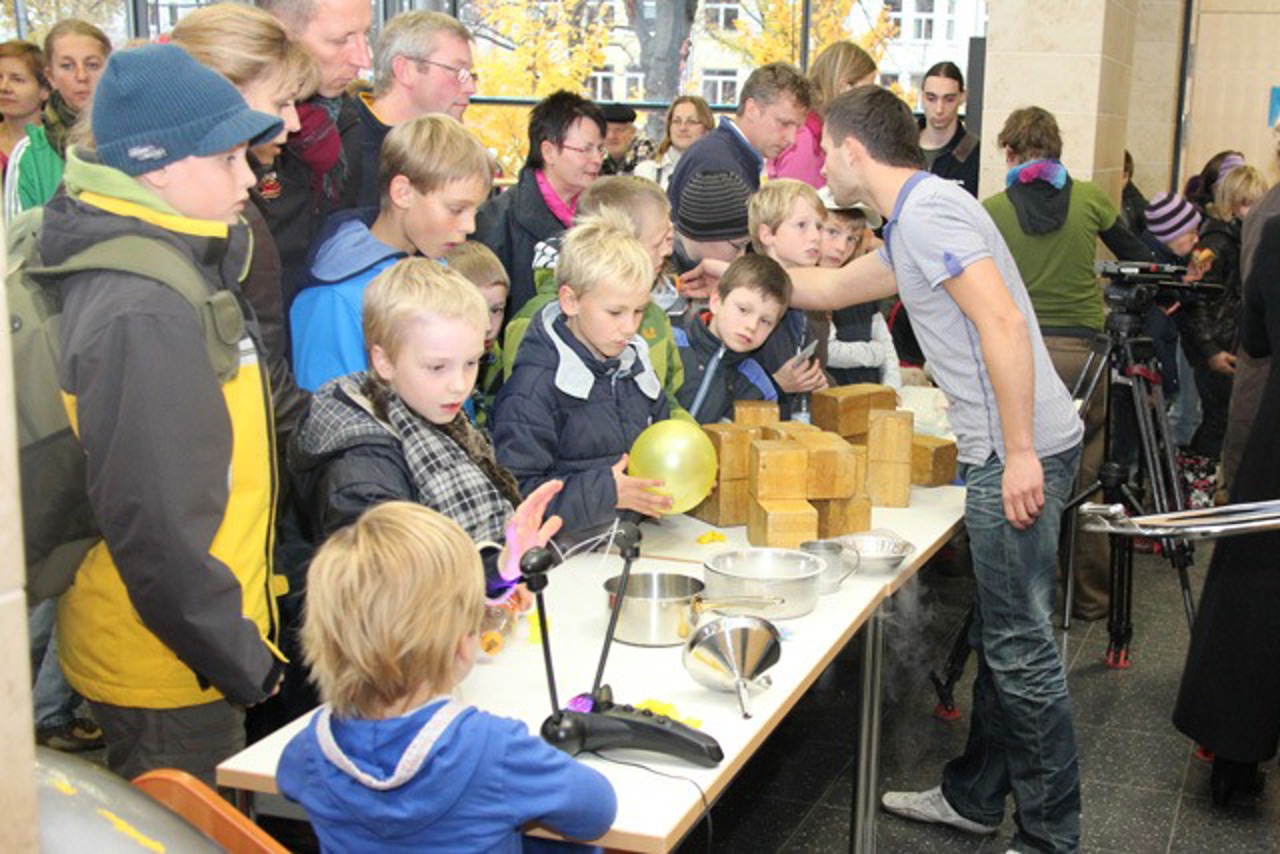 Wissenschaftsspielplatz Eureka im AudiMax