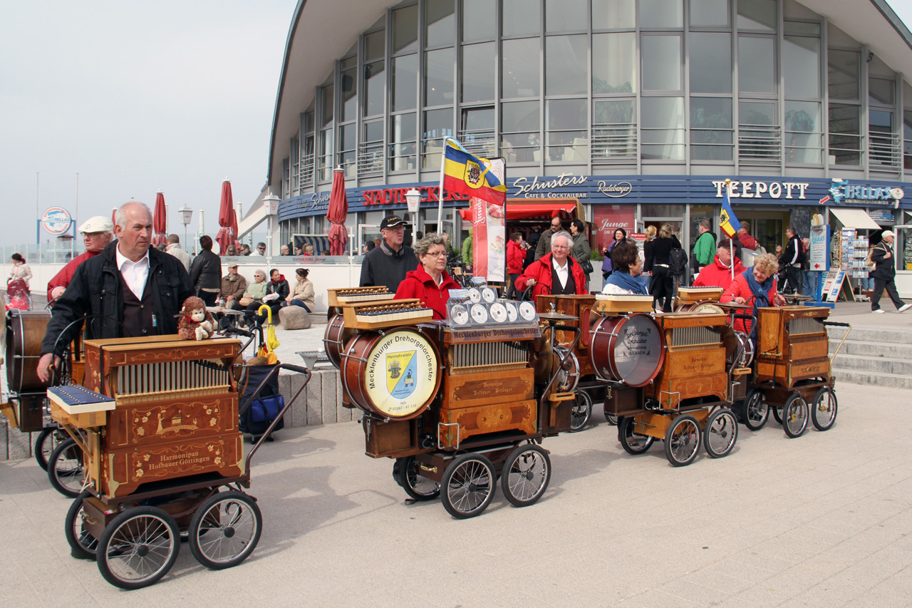 9. Drehorgeltreffen vom 29. April - 1. Mai 2016 in Warnemünde