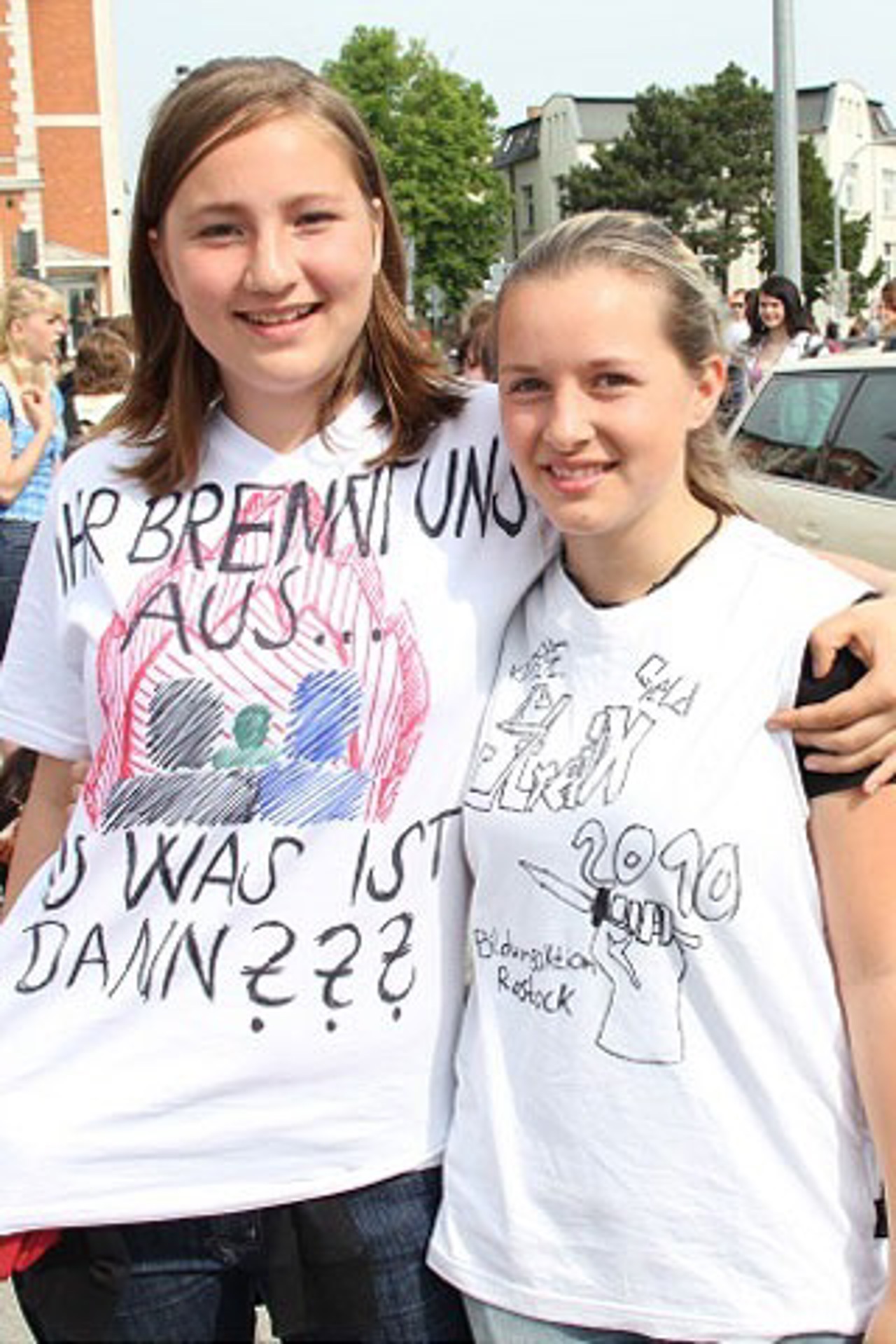 Henrike Pietsch und Sophia Sprunk vom Friderico - Francisceum Gymnasium Bad_Doberan