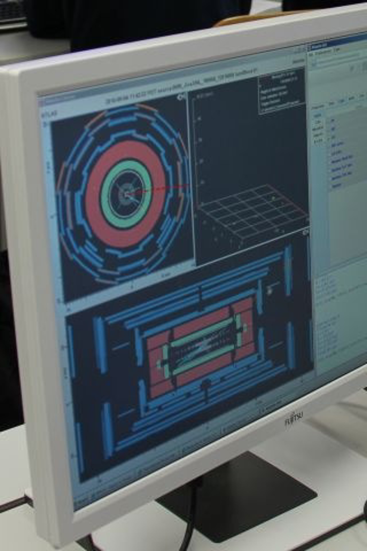Ereignisbild des ATLAS-Detektors