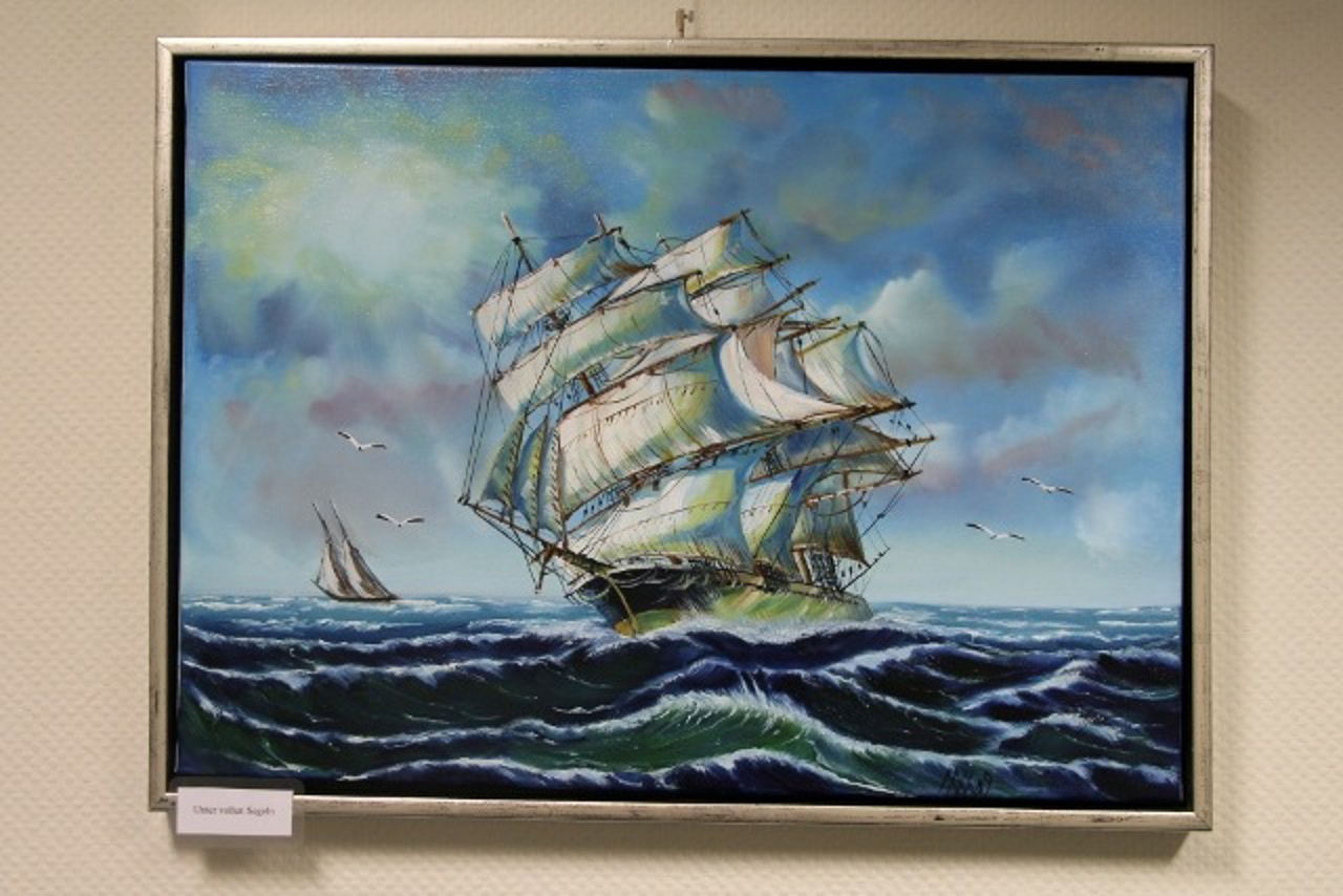 Norbert Müller in der kleinen Galerie