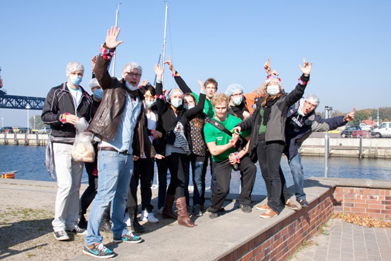 Seminargruppe 4 der Medinzinstudenten der Uni Rostock
