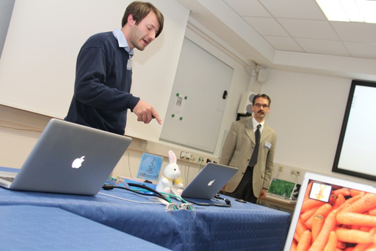 SmartLab an der Uni Rostock - Hasen möchten Möhren