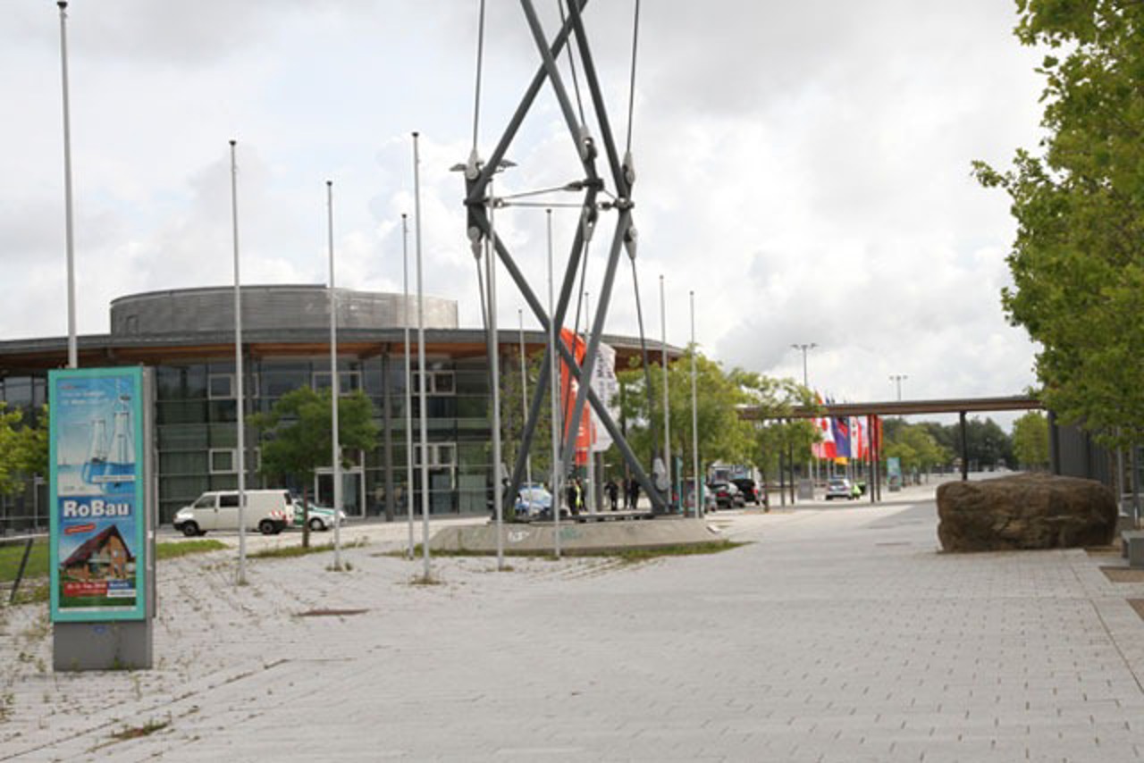 Rotunde der HanseMesse in Rostock