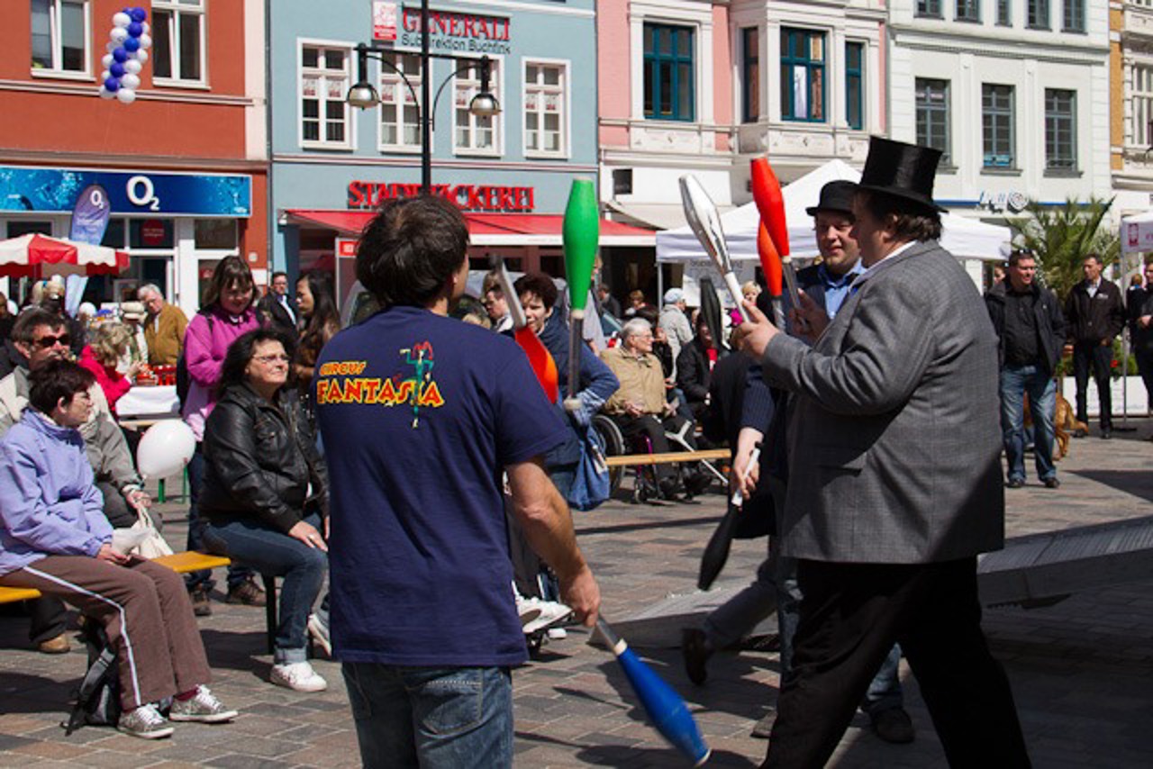Zirkus Fantasia ist ein Projekt des Vereins Behinderten Alternative Freizeit
