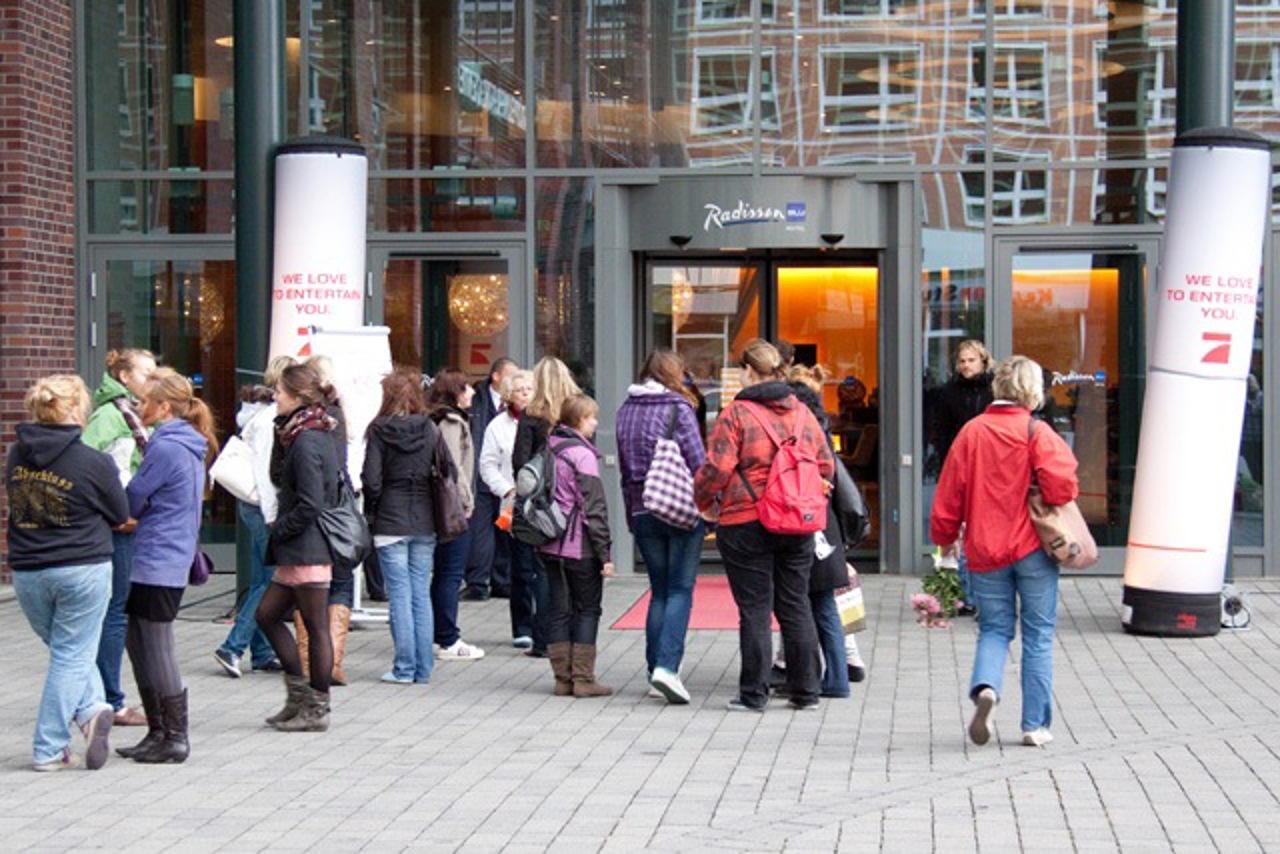 Germany's Next Topmodel Casting in Rostock