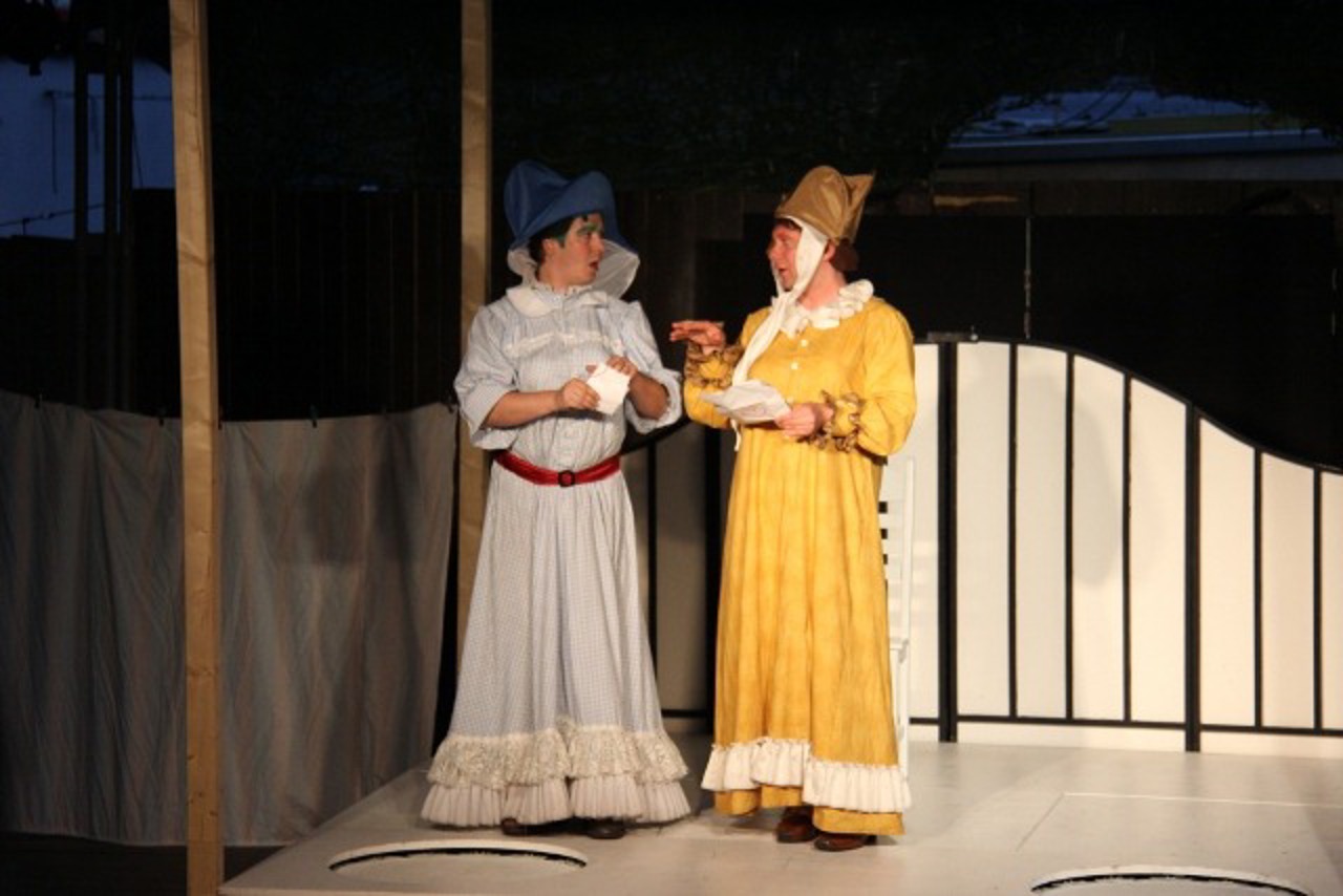 Frau Fluth und Frau Page