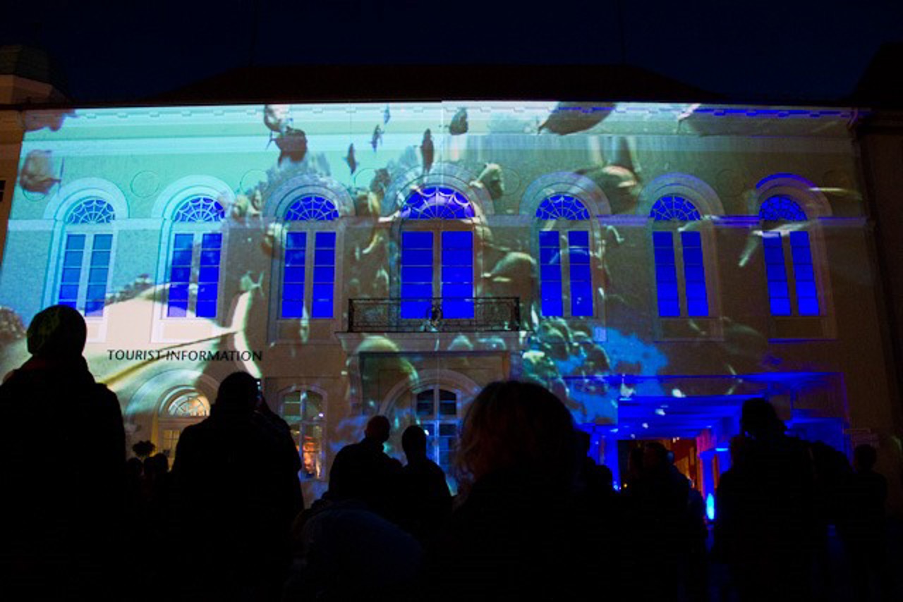 Beeindruckende Pixelmapping Show