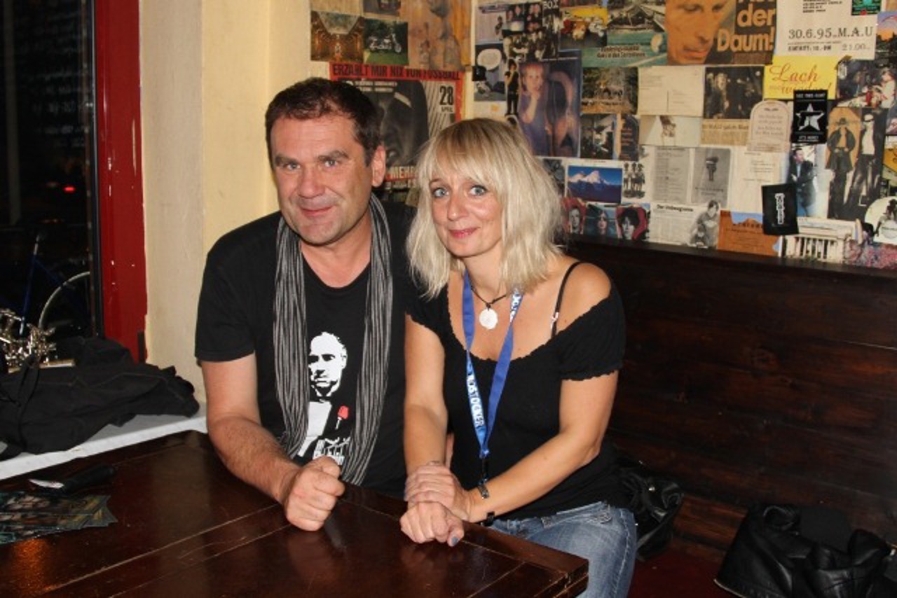 Filmdozent Matthias Spehr und Festivalleiterin Henrike Hübner