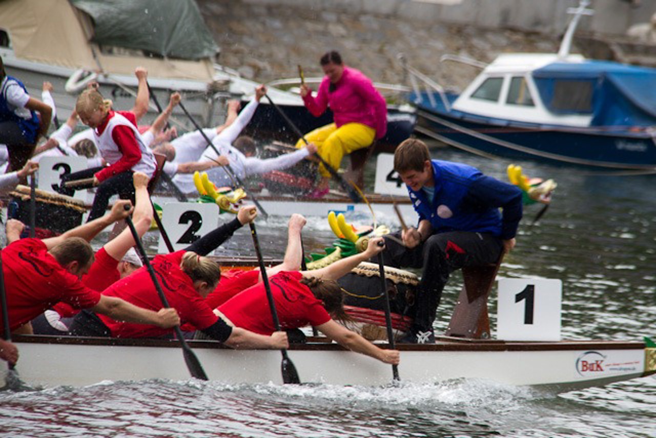 Sunddrachen vom Kanuclub Stralsund