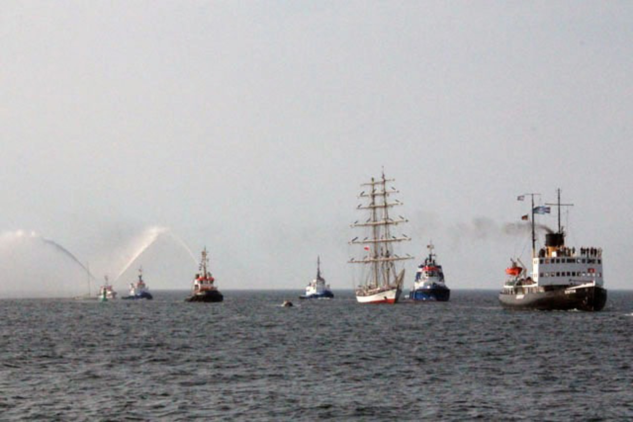 Fryderyk Chopin, Stettin und Begleitschiffe
