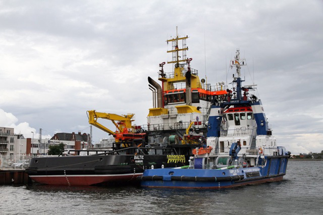Notfallschlepper BALTIC in Rostock-Warnemünde