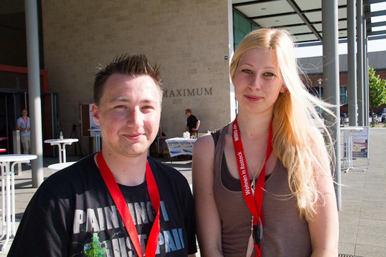 Pascal Froitzheim und Korinna Schultz