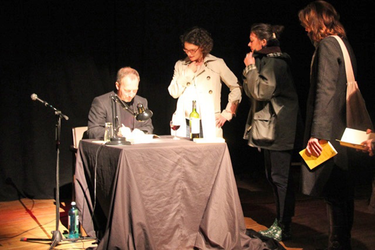 Stefan Schwarz im Literaturhaus Rostock