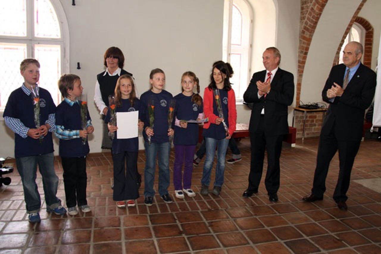 Die Preisträger der Fritz-Reuter-Grundschule Kühlungsborn