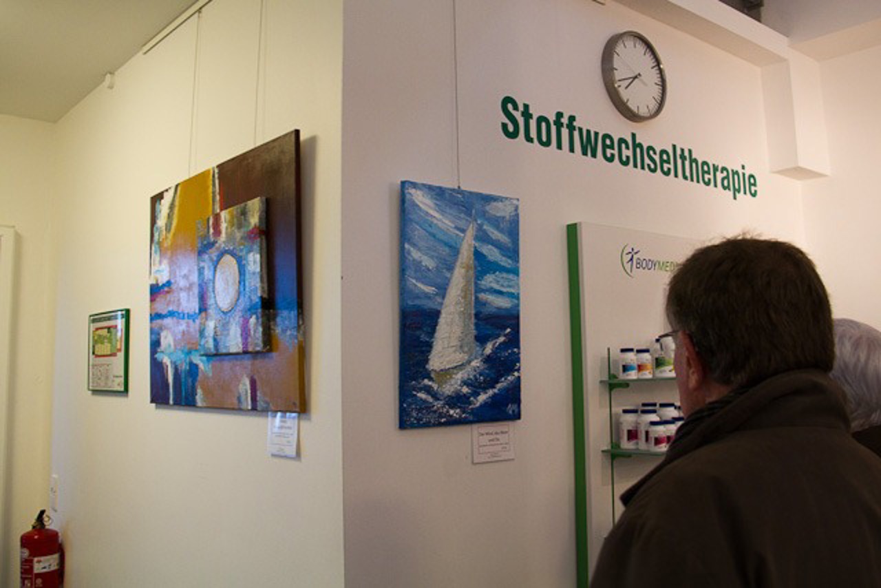 Kunst hat überall Platz und wirkt je nach Umgebung anders