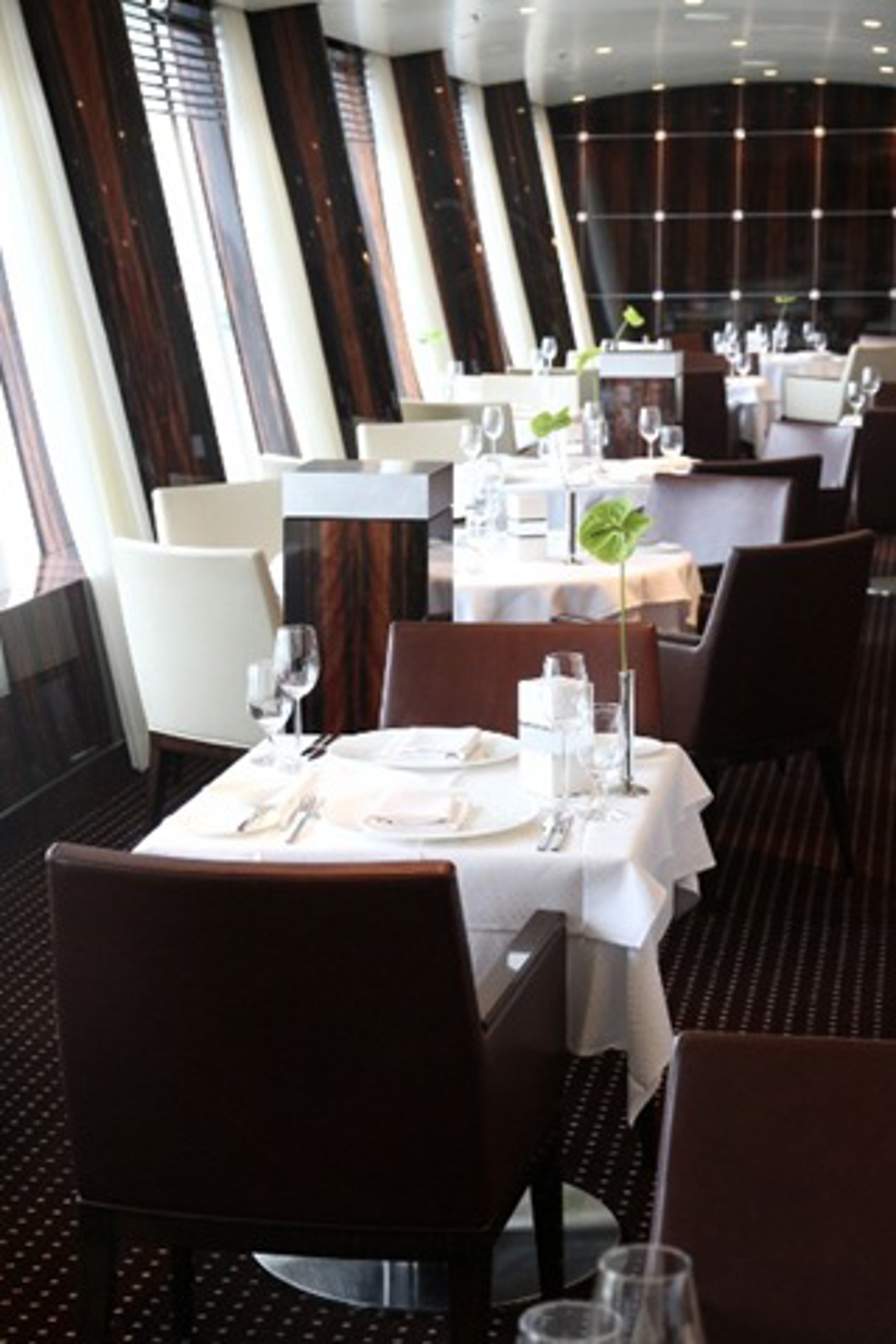 Gourmet-Restaurant auf der AIDAblu
